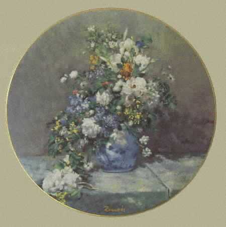 Artis Orbis-Renoir Flowers Of Spring-Plate - Boxed