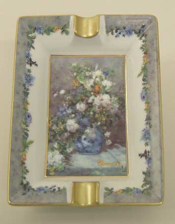 Artis Orbis-Renoir Flowers Of Spring-Ash Tray - No Box