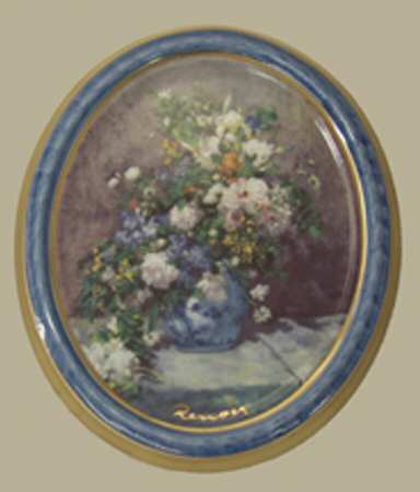 Artis Orbis-Renoir Flowers Of Spring-Oval Picture - No Box
