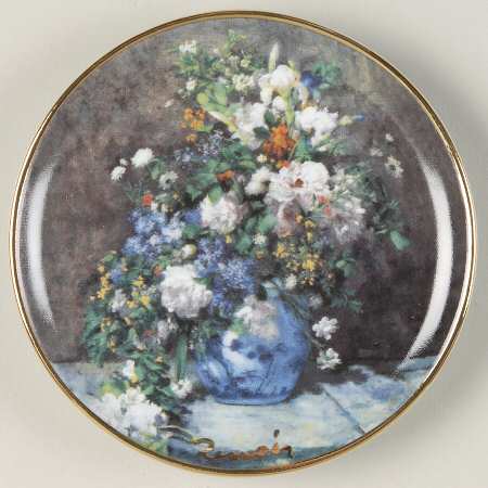 Artis Orbis-Renoir Flowers Of Spring Mini Plate - No Box
