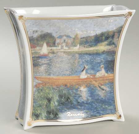 Artis Orbis-Renoir Seine At Asnieres Vase - No Box