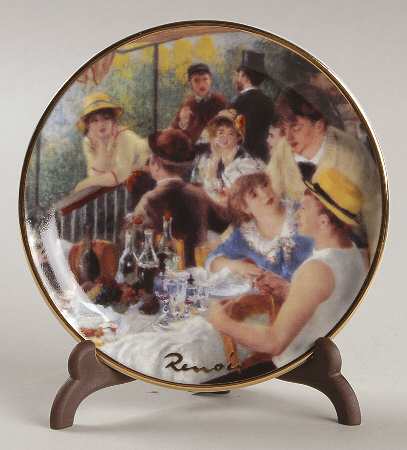 Artis Orbis-Renoir Breakfast With Boatmen-Mini Plate - No Box