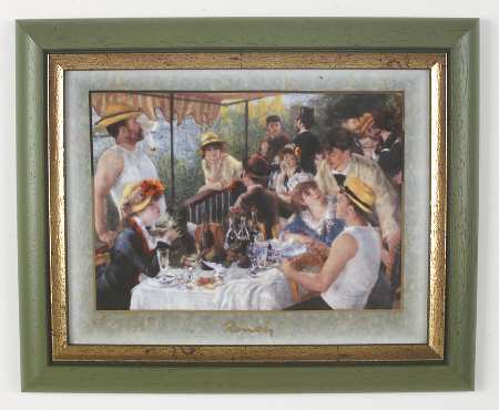 Artis Orbis-Renoir Breakfast W/ Boatmen-Large Picture - Boxed
