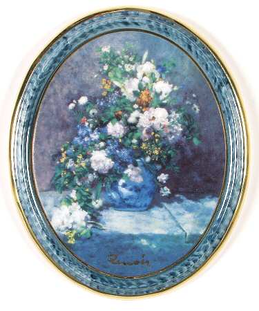 Artis Orbis-Renoir Flowers Of Spring-Oval Picture - Boxed