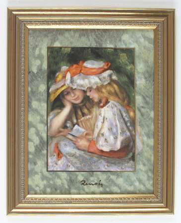 Artis Orbis-Renoir Two Girls Reading-Picture Large - Boxed