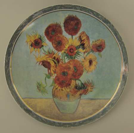 Artis Orbis-Van Gogh Sunflowers-Plate - Boxed