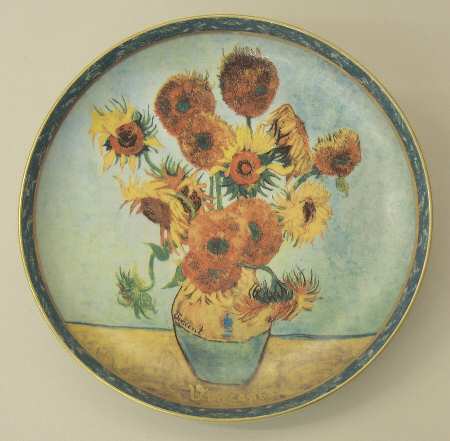 Artis Orbis-Van Gogh Sunflowers-Plate - Boxed