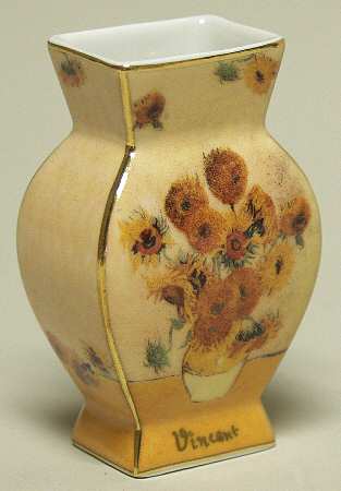 Artis Orbis-Van Gogh Sunflowers Mini Vase - Boxed