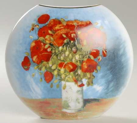 Artis Orbis-Van Gogh Poppies Vase - No Box