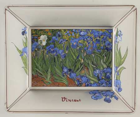 Artis Orbis-Van Gogh Iris Glass Bowl - No Box