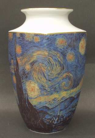 Artis Orbis-Van Gogh Starry Night-Vase - Boxed