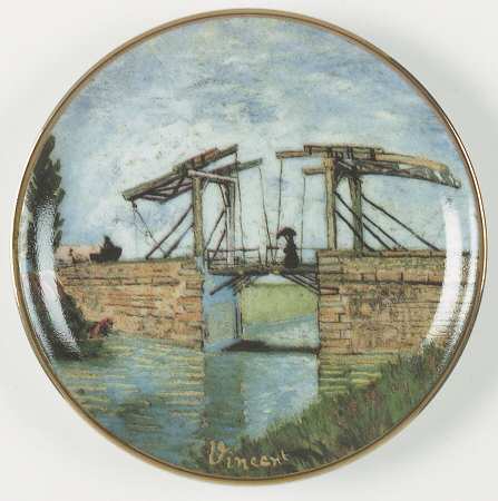 Artis Orbis-Van Gogh Drawbridge-Mini Plate - Boxed