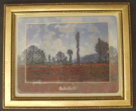 Artis Orbis-Monet Field Of Poppies-Picutre - No Box
