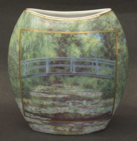 Artis Orbis-Monet Japanese Garden-Vase - Boxed