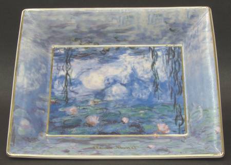 Artis Orbis-Monet Evening Flowers & Willow-Bowl - No Box 42