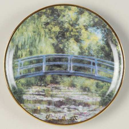 Artis Orbis-Monet Japanese Garden Mini Plate - No Box