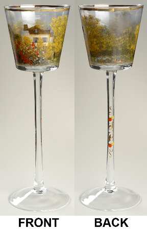 Artis Orbis-Monet Artist's House Glass Candleholder - No Box