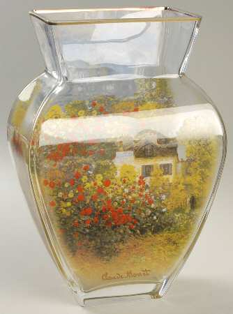 Artis Orbis-Monet Artist's House Glass Vase - Boxed