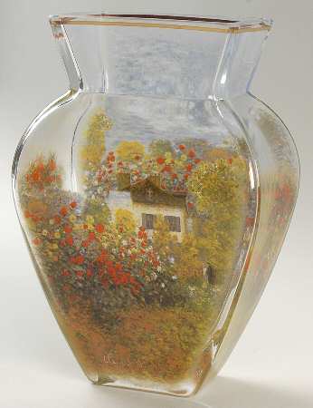 Artis Orbis-Monet Artist's House Glass Vase - No Box
