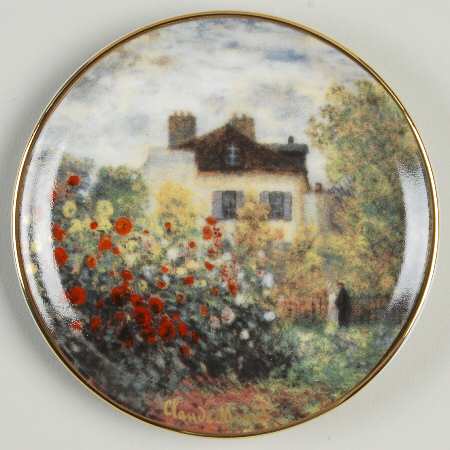 Artis Orbis-Monet Artist's House Mini Plate - No Box