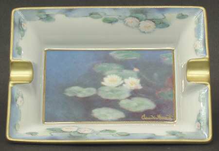 Artis Orbis-Monet Evening Flowers-Ash Tray - No Box