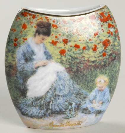 Artis Orbis-Monet Camille Monet With Child Mini Vase - Boxed