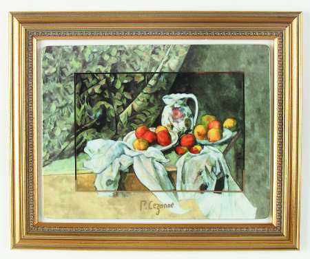 Artis Orbis-Cezanne Still Life W/Floral Pitcher-Lg Picture - No Box