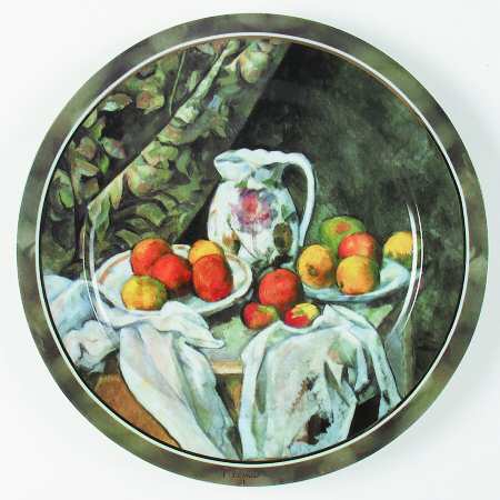 Artis Orbis-Cezanne Still Life W/Floral Pitcher-Plate - Boxed