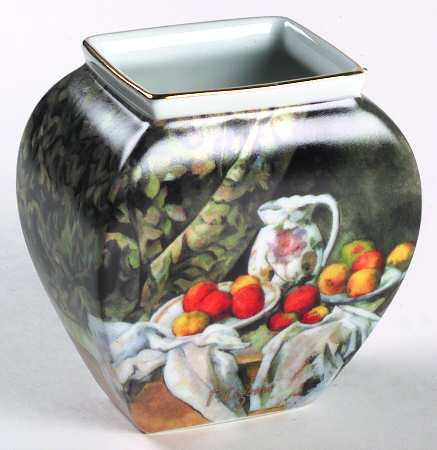Artis Orbis-Cezanne Still Life W/Floral Pitcher-Sm Vase - Boxed