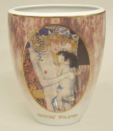 Artis Orbis-Klimt Three Ages Of Women-Vase - Boxed