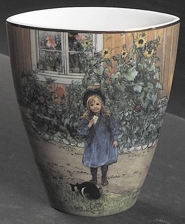 Artis Orbis-Larsson Brita With Cat-Vase - No Box