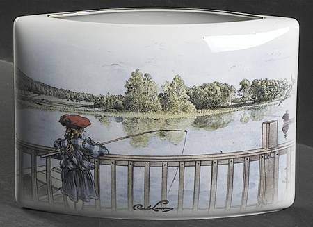 Artis Orbis-Larsson Lisbeth Fishing-Vase - No Box
