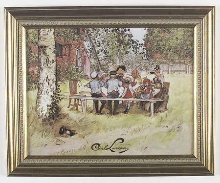 Artis Orbis-Larsson Breakfast Under The Birch-Picture-Large - Boxed