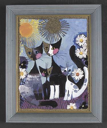 Artis Orbis-Rosina Wachtmeister Cat Family-Picture-Large - No Box