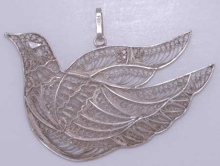 Filigree Collection Partridge- 3 1/4"W - No Box