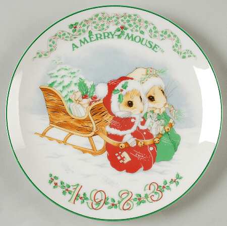 Merry Mouse Christmas by Gorham