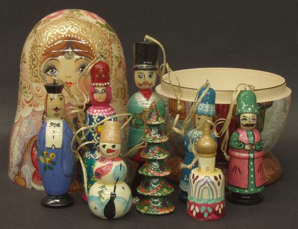 Matryoshka Doll & Ornaments The Couple - No Box