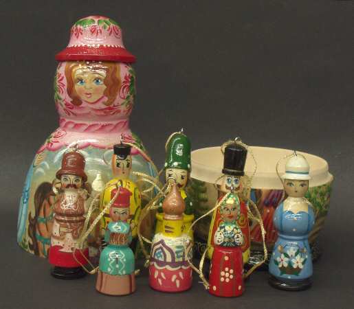 Matryoshka Doll & Ornaments Fairy-Tale - No Box