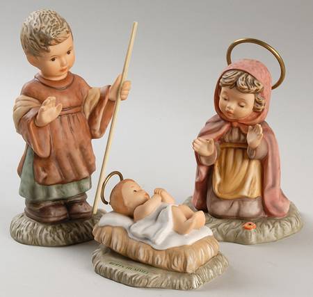 Berta Hummel Nativity by Goebel