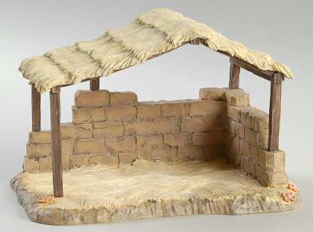 Berta Hummel Miniature Nativity Stable (Creche) - No Box