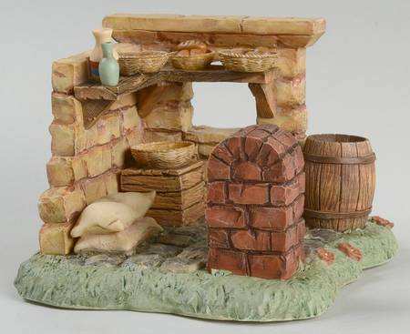 Berta Hummel Miniature Nativity Bakery - No Box