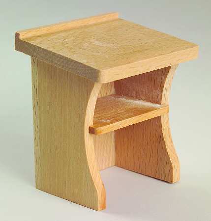Hummel Figurine Accessories Natural Wood Desk - Boxed
