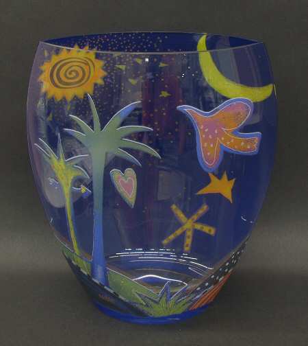 Artis Orbis - Maria Love Bird-Oval Vase - Boxed