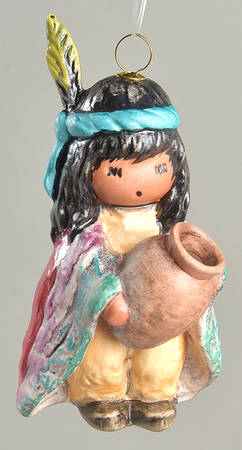 Degrazia Annual Ornament Bearing Gifts - Boxed
