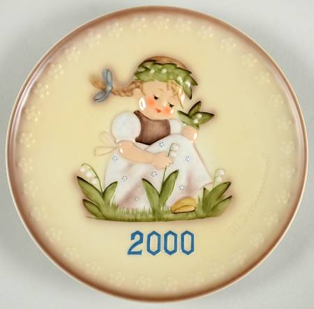 Hummel Annual Plate-Series 2 Garden Splendor - With Box
