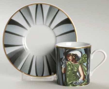 Artis Orbis - Lempicka Young Girl In Green Espresso Set - Boxed
