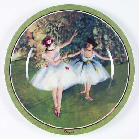 Artis Orbis-Degas Ballerinas-Plate - Boxed