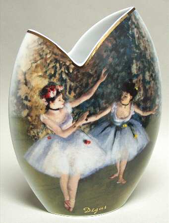 Artis Orbis-Degas Ballerinas-Tulip Vase - Boxed