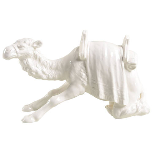 Nativity Camels & Animals Camel-Kneeling White - Boxed