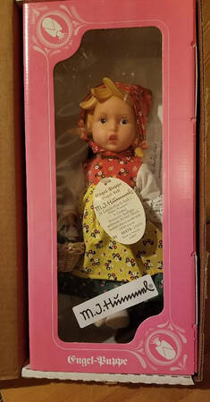 Goebel Hummel Dolls-Vinyl 1700 Christl-Weary Wanderer - No Box